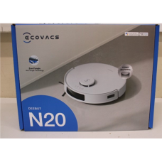 SALE OUT. Ecovacs DEEBOT N20 Floor Cleaning Robot with precise mapping and navigation technology (TrueMapping 2.0) , Ecovacs , Floor Cleaning Robot , DEEBOT N20 , Wet&Dry , Operating time (max) 300 min , 5200 mAh , Dust capacity 0.4 L , 8000 Pa , Whit