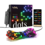 Twinkly Dots Smart LED 200 RGB, 10m, Black wire,Multicolor