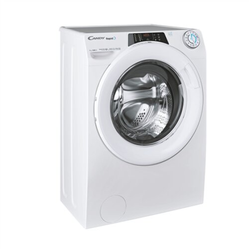 Candy , Washing Machine , RO4 1274DWMT/1-S , Energy efficiency class A , Front loading , Washing capacity 7 kg , 1200 RPM , Depth 45 cm , Width 60 cm , Display , TFT , Steam function , Wi-Fi , White
