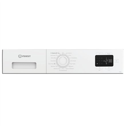 INDESIT Dryer Machine , C YSD 83D WW EE , Energy efficiency class D , Front loading , 8 kg , Heat pump , LED , Depth 54.5 cm , White