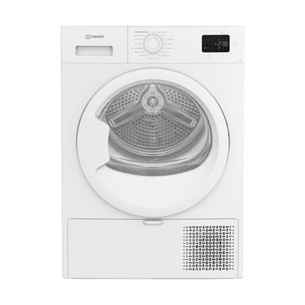 INDESIT Dryer Machine , C YSD 83D WW EE , Energy efficiency class D , Front loading , 8 kg , Heat pump , LED , Depth 54.5 cm , White