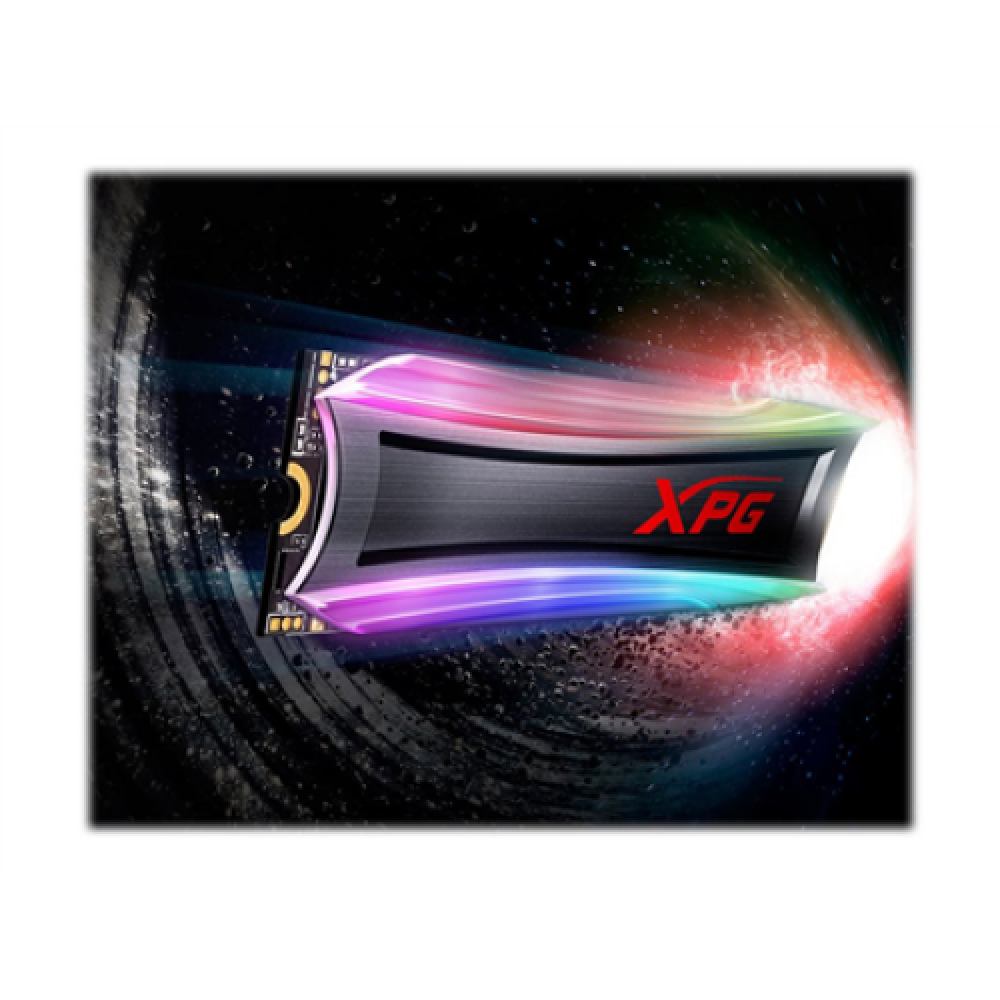 ADATA XPG Spectrix S40G RGB 2000 GB SSD form factor M.2 2280 SSD interface PCI-Express 3.0 x4, NVMe 1.3 Write speed 3000 MB/s Read speed 3500 MB/s