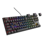 Genesis THOR 303 , Mechanical Gaming Keyboard , Wired , US , Black , USB Type-A , Outemu Brown