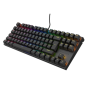 Genesis THOR 303 , Mechanical Gaming Keyboard , Wired , US , Black , USB Type-A , Outemu Brown