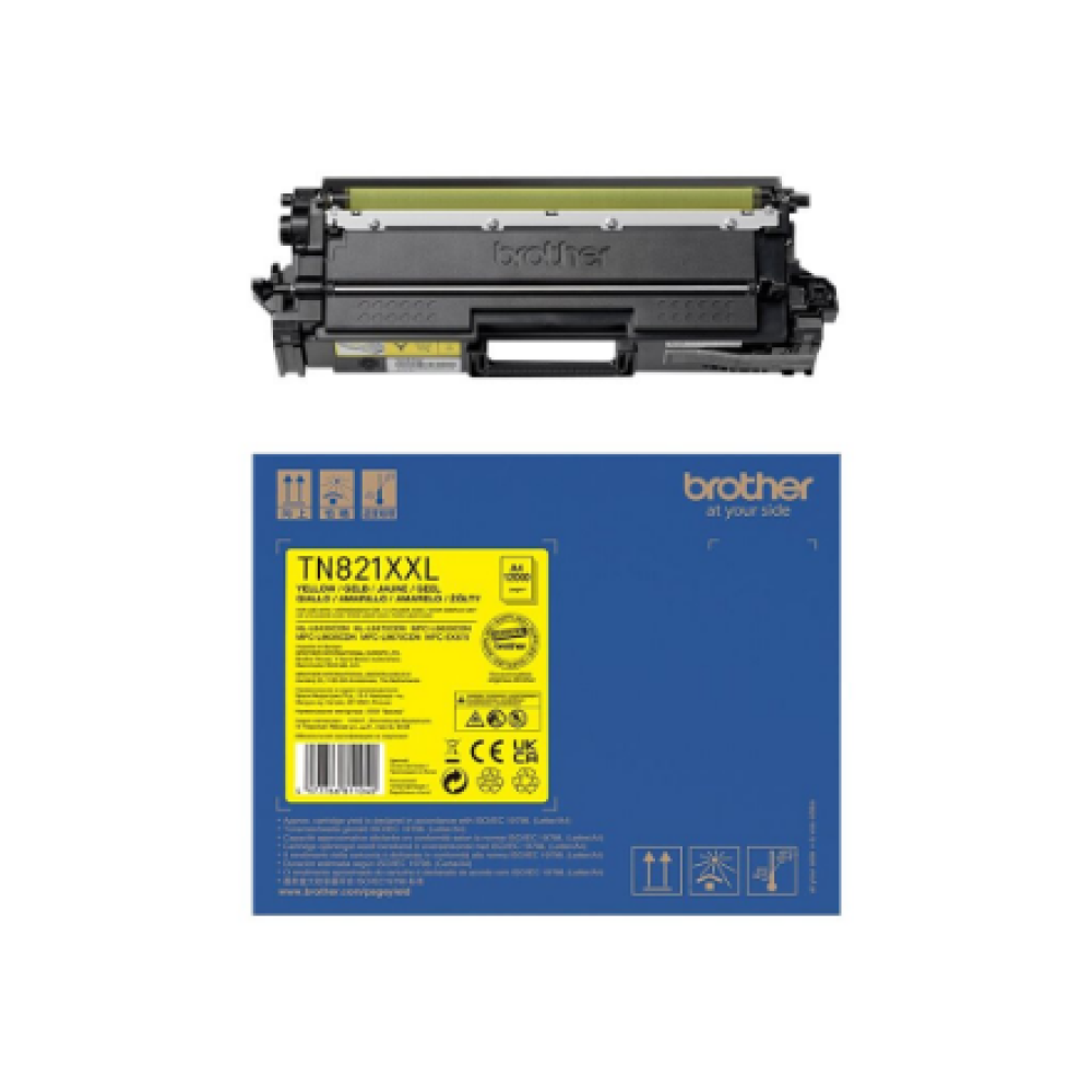 Brother TN-821XXLY , Toner cartridge , Yellow