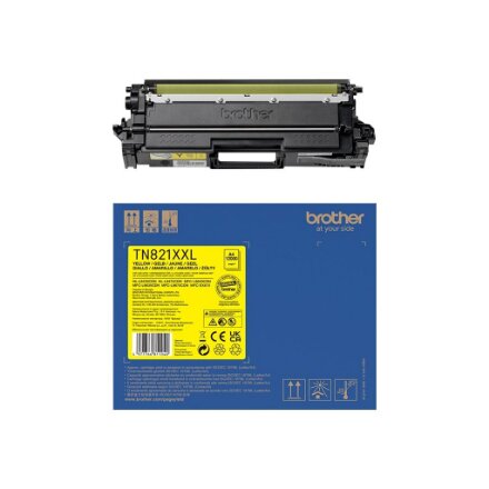 Brother TN-821XXLY , Toner cartridge , Yellow