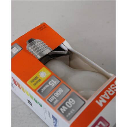 SALE OUT. , Osram Parathom Classic Filament , E27 , 5.9 W , Warm White , DAMAGED PACKAGING , 24 month(s)