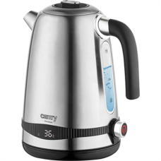 Camry Kettle CR 1291 Electric, 2200 W, 1.7 L, Stainless steel, 360° rotational base, Stainless steel