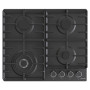 Gorenje , Hob , GW642AB , Gas , Number of burners/cooking zones 4 , Rotary knobs , Black