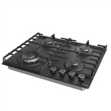 Gorenje , Hob , GW642AB , Gas , Number of burners/cooking zones 4 , Rotary knobs , Black
