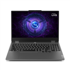 Lenovo- LOQ 15ARP9 , Luna Grey , 15.6 , IPS , FHD , 1920 x 1080 pixels , Anti-glare , AMD Ryzen 5 , 7235HS , 16 (2x8GB) GB , SO-DIMM DDR5 , Solid-state drive capacity 512 GB , NVIDIA GeForce RTX 4050 , GDDR6 , 6 GB , Windows 11 Home , 802.11ax , Bluetooth
