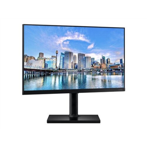 Samsung , Flat Monitor , LF24T450FQRXEN , 24 , IPS , FHD , 16:9 , 75 Hz , 5 ms , 1920 x 1080 , 250 cd/m² , HDMI ports quantity 2 , Black , Warranty 24 month(s)