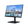 Samsung , Flat Monitor , LF24T450FQRXEN , 24 , IPS , FHD , 16:9 , 75 Hz , 5 ms , 1920 x 1080 , 250 cd/m² , HDMI ports quantity 2 , Black , Warranty 24 month(s)