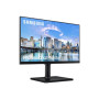 Samsung , Flat Monitor , LF24T450FQRXEN , 24 , IPS , FHD , 16:9 , 75 Hz , 5 ms , 1920 x 1080 , 250 cd/m² , HDMI ports quantity 2 , Black , Warranty 24 month(s)