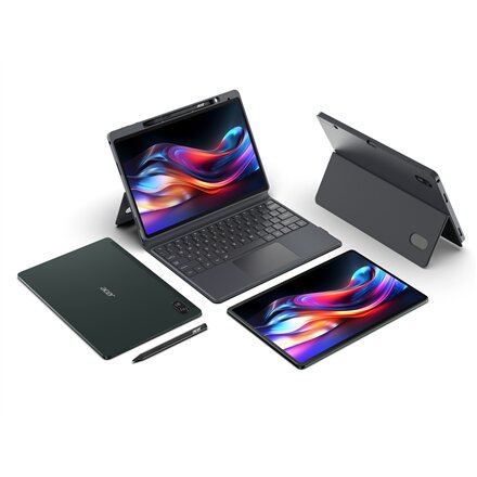 Acer , Iconia X12 , 12.6 , Black , 2560 x 1600 pixels , Mediatek , Helio G99 MT8781 , 8 GB , LPDDR4X , 128 GB , Wi-Fi , Front camera , 5 MP , Rear camera , 13 MP , Bluetooth , Android