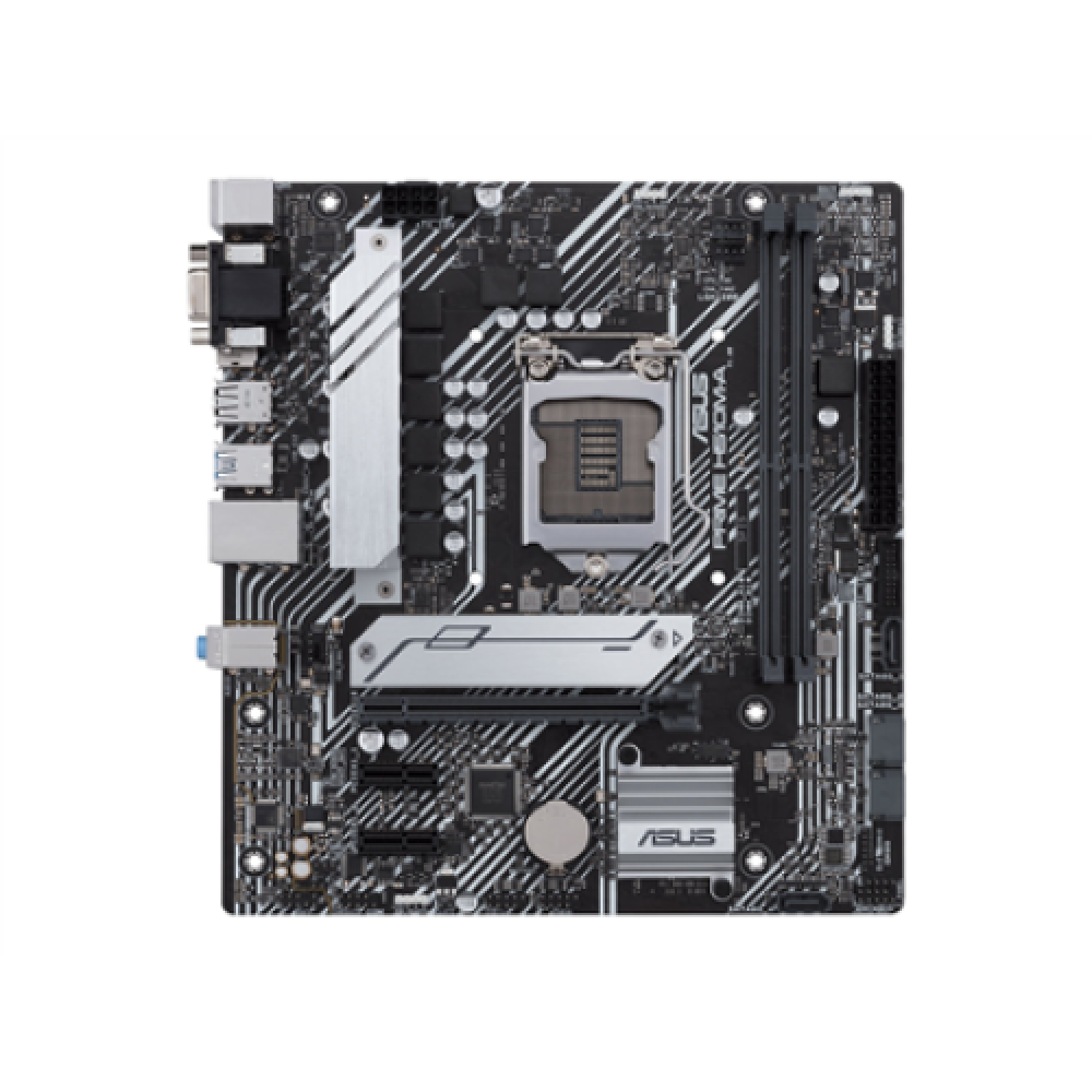 Asus , PRIME H510M-A , Processor family Intel , Processor socket LGA1200 , DDR4 , Memory slots 2 , Supported hard disk drive interfaces M.2, SATA , Number of SATA connectors 4 , Chipset Intel H , mATX