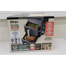 SALE OUT. Ninja SL400EU Double Stack XL Air Fryer, Black/Grey , NINJA Double Stack XL Air Fryer , SL400EU , Power 2470 W , Capacity 9.5 L , Black/Grey , DAMAGED PACKAGIING