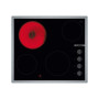 Bosch , Hob , PKE645CA2E , Vitroceramic , Number of burners/cooking zones 4 , Rotary knobs , Black