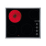 Bosch , Hob , PKE645CA2E , Vitroceramic , Number of burners/cooking zones 4 , Rotary knobs , Black
