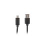 Lanberg USB Type-C to USB Type-A 3.1 Cable, 1.8 m , CA-USBO-31CU-0018-BK , USB Type-C to USB Type-A