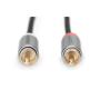 Digitus Audio adapter cable, 3.5 mm stereo jack to RCA , DB-510330-010-S