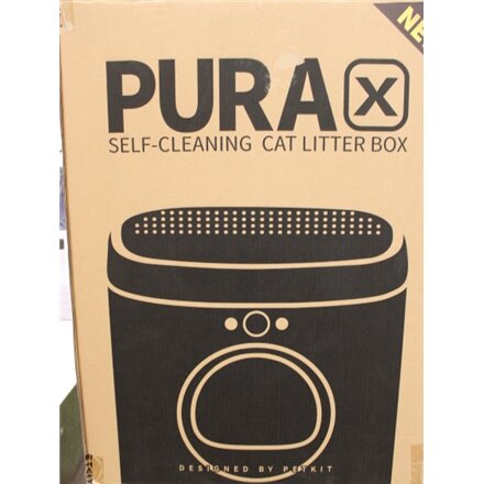 SALE OUT. PETKIT PURA X Self-cleaning Cat Litter Box, , PETKIT , PURA X , Self-cleaning Cat Litter Box , 50.4x53.5x64.6 cm , White , DEMO
