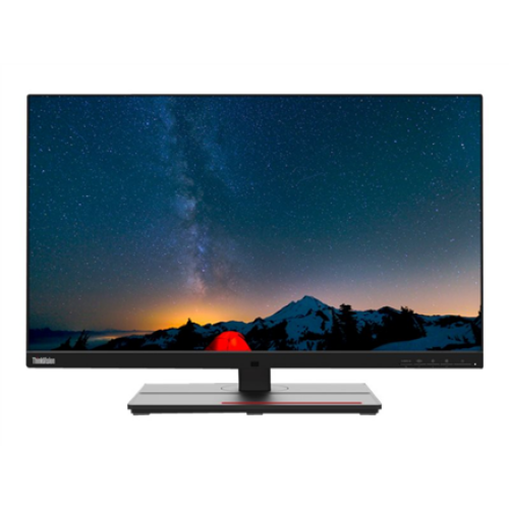 Lenovo , ThinkVision , P27u-20 , 27 , IPS , 4K UHD , 16:9 , 60 Hz , 4 ms , 3840 x 2160 , 450 cd/m² , HDMI ports quantity 2 , Raven Black , Warranty 36 month(s)