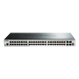 D-Link , Stackable Smart Managed Switch with 10G Uplinks , DGS-1510-52X/E , Managed L2 , Rackmountable , Gigabit Ethernet (copper) ports quantity 48