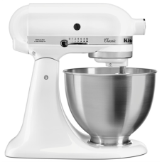 KitchenAid , Kitchen Machine , Classic 5K45SSEWH , 250 W , Number of speeds 10 , Bowl capacity 4.3 L