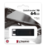 Kingston , DataTraveler 70 , 64 GB , USB-C , Black