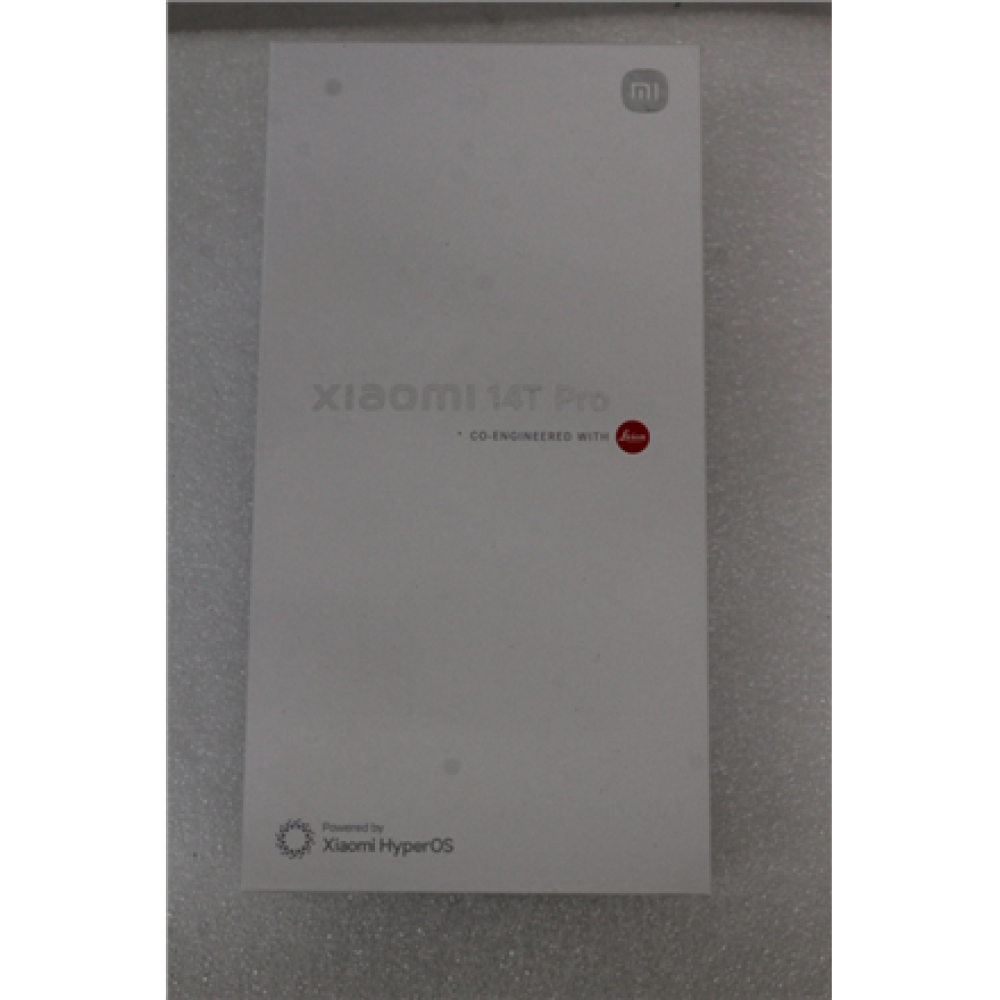 SALE OUT. Xiaomi 14T Pro (Titan Black) DS 6.67“ AMOLED 1220x2712/3.4GHz&2.0GHz/512GB/12GB RAM/Android 14/WiFi,BT/5G,MZB0HJCEU , Xiaomi , 14T Pro , Titan Black , 6.67 , OLED , 1220 x 2712 pixels , Mediatek , Dimensity 9300+ (4 nm) , Internal RAM 12 GB 