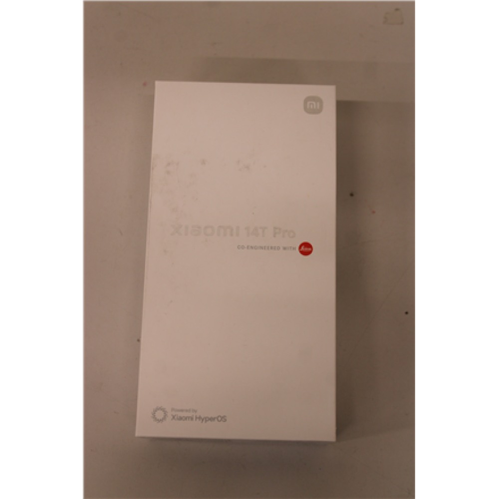 SALE OUT. Xiaomi 14T Pro (Titan Black) DS 6.67“ AMOLED 1220x2712/3.4GHz&2.0GHz/512GB/12GB RAM/Android 14/WiFi,BT/5G,MZB0HJCEU , Xiaomi , 14T Pro , Titan Black , 6.67 , OLED , 1220 x 2712 pixels , Mediatek , Dimensity 9300+ (4 nm) , Internal RAM 12 GB 