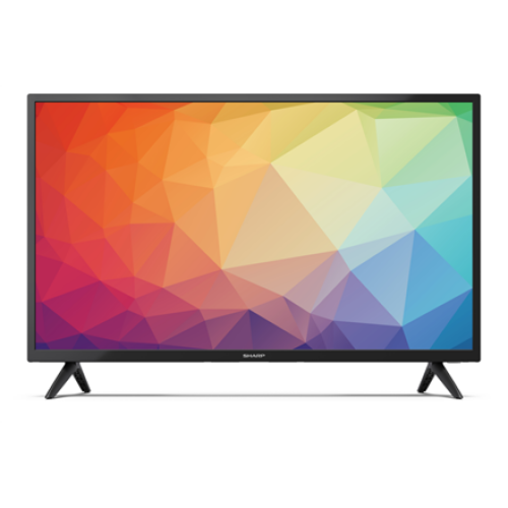 Sharp 32FG2EA 32 (81cm) HD Ready Android TV, Google Assistant Sharp 32FG2EA 32 (81 cm) Smart TV Android TV HD 1366 x 768 Wi-Fi DVB-T/T2/C/S/S2 Black