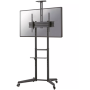 Neomounts Floor stand , FL50-550BL1 TV trolley , Adjustable Height, Tilt , 37-70 , Maximum weight (capacity) 50 kg , Black