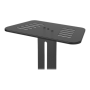 Neomounts Floor stand , FL50-550BL1 TV trolley , Adjustable Height, Tilt , 37-70 , Maximum weight (capacity) 50 kg , Black