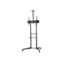 Neomounts Floor stand , FL50-550BL1 TV trolley , Adjustable Height, Tilt , 37-70 , Maximum weight (capacity) 50 kg , Black