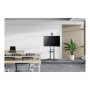 Neomounts Floor stand , FL50-550BL1 TV trolley , Adjustable Height, Tilt , 37-70 , Maximum weight (capacity) 50 kg , Black