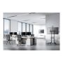 Neomounts Floor stand , FL50-550BL1 TV trolley , Adjustable Height, Tilt , 37-70 , Maximum weight (capacity) 50 kg , Black