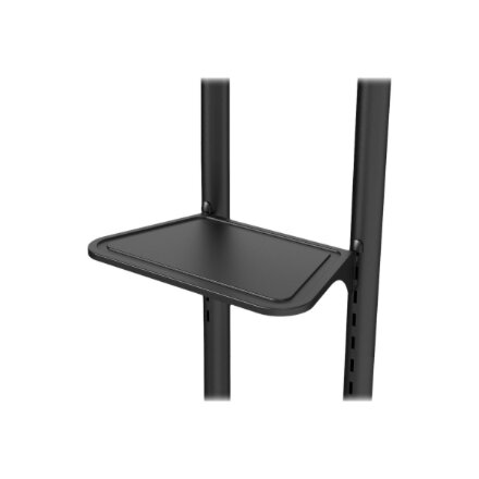 Neomounts Floor stand , FL50-550BL1 TV trolley , Adjustable Height, Tilt , 37-70 , Maximum weight (capacity) 50 kg , Black