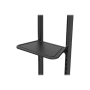 Neomounts Floor stand , FL50-550BL1 TV trolley , Adjustable Height, Tilt , 37-70 , Maximum weight (capacity) 50 kg , Black