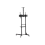 Neomounts Floor stand , FL50-550BL1 TV trolley , Adjustable Height, Tilt , 37-70 , Maximum weight (capacity) 50 kg , Black