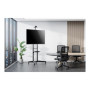 Neomounts Floor stand , FL50-550BL1 TV trolley , Adjustable Height, Tilt , 37-70 , Maximum weight (capacity) 50 kg , Black