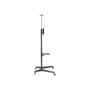 Neomounts Floor stand , FL50-550BL1 TV trolley , Adjustable Height, Tilt , 37-70 , Maximum weight (capacity) 50 kg , Black