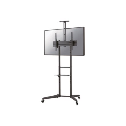 Neomounts Floor stand , FL50-550BL1 TV trolley , Adjustable Height, Tilt , 37-70 , Maximum weight (capacity) 50 kg , Black