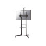 Neomounts Floor stand , FL50-550BL1 TV trolley , Adjustable Height, Tilt , 37-70 , Maximum weight (capacity) 50 kg , Black