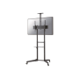 Neomounts Floor stand , FL50-550BL1 TV trolley , Adjustable Height, Tilt , 37-70 , Maximum weight (capacity) 50 kg , Black