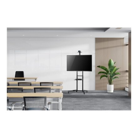 Neomounts Floor stand , FL50-550BL1 TV trolley , Adjustable Height, Tilt , 37-70 , Maximum weight (capacity) 50 kg , Black