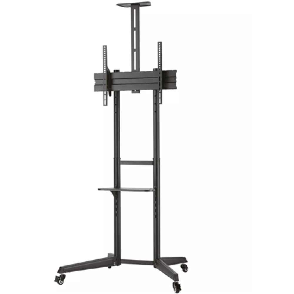 Neomounts Floor stand , FL50-550BL1 TV trolley , Adjustable Height, Tilt , 37-70 , Maximum weight (capacity) 50 kg , Black