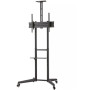 Neomounts Floor stand , FL50-550BL1 TV trolley , Adjustable Height, Tilt , 37-70 , Maximum weight (capacity) 50 kg , Black