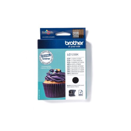 Brother LC123BK , Ink Cartridge , Black